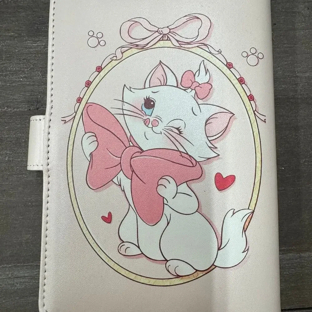Marie Cat A6 6 Ring Binder & Paper